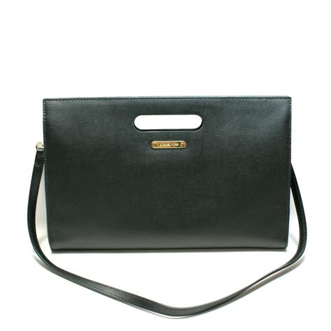 michael kors tilda clutch black|Michael Kors black handbags.